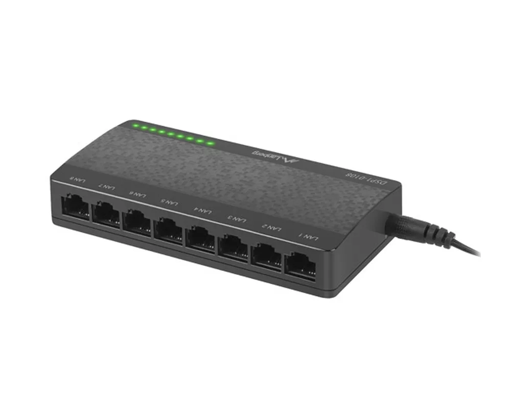Switch (Комутатор) Lanberg switch DSP1-0108 8-port 4