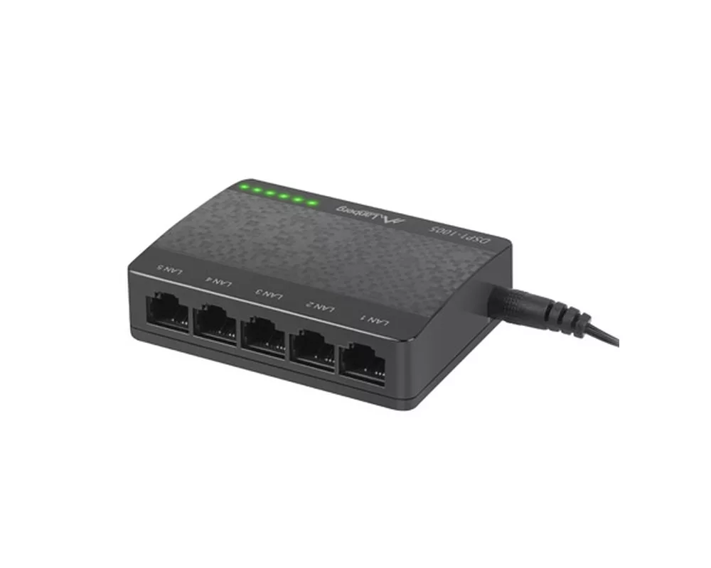 Switch (Комутатор) Lanberg switch DSP1-1005 5-port 4