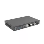 Switch (Комутатор) Lanberg switch 16x 100mb poe+/2x 1GB/1x sfp rack 19" unmanaged gigabit ethernet 250w 4