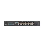 Switch (Комутатор) Lanberg switch 16x 100mb poe+/2x 1GB/1x sfp rack 19" unmanaged gigabit ethernet 250w 7