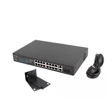  Lanberg switch 16x 100mb poe+/2x 1GB/1x sfp unmanaged rack 10" & 19" gigabit ethernet 150w 809558 RSFE-16P-2C-150 на топ цена - PIC.bg