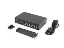  Lanberg switch 4x 100mb poe+/2x 100mb unmanaged rack 10&quot;/19&quot; fast ethernet 60w 809559 RSFE-4P-2FE-60 на топ цена - PIC.bg