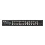 Switch (Комутатор) Lanberg switch 24x 1GB poe+/2x GB 2x sfp rack 19" gigabit ethernet 360w 3