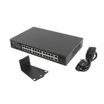 <span>Switch (Комутатор)</span> Lanberg switch 24x 1GB poe+/2x GB 2x sfp rack 19" gigabit ethernet 360w <span class='catalog-num-in-name'>RSGE-24P-2GE-2S-360</span> - 