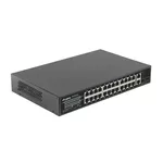 Switch (Комутатор) Lanberg Switch 24 x 100MB POE+/2 x Combo Rack 19" Gigabit Ethernet 3