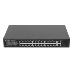 <span>Switch (Комутатор)</span> Lanberg Switch 24 x 100MB POE+/2 x Combo Rack 19" Gigabit Ethernet <span class='catalog-num-in-name'>RSFE-24P-2C-250</span> - 