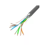 Кабел Lanberg LAN cable CAT.5e ftp 305m solid cu grey cpr + fluke passed 2