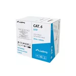 <span>Кабел</span> Lanberg LAN cable CAT.6 305m solid cca grey fluke passed <span class='catalog-num-in-name'>LCU6-15CC-0305-S</span> - 