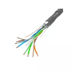 Кабел Lanberg LAN cable CAT.6 sftp 305m solid cu grey cpr + fluke passed 2
