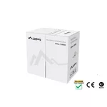 <span>Кабел</span> Lanberg LAN cable CAT.6 utp 305m solid cu grey fluke passed <span class='catalog-num-in-name'>LCU6-12CU-0305-S</span> - 