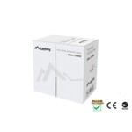 <span>Кабел</span> Lanberg LAN cable CAT.6 utp 305m solid cu grey fluke passed <span class='catalog-num-in-name'>LCU6-12CU-0305-S</span> - 