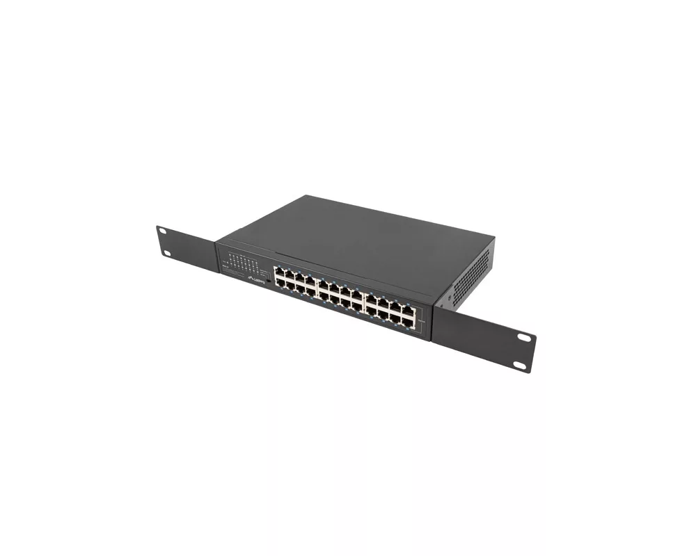 Switch (Комутатор) Lanberg switch rsge-24 24x 1GB unmanaged gigabit ethernet rack 19" 2