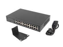  Lanberg switch rsge-24 24x 1GB unmanaged gigabit ethernet rack 19&quot; 809702 RSGE-24 на топ цена - PIC.bg