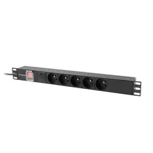 Lanberg power distribution unit (pdu) 19" 1U 16a 2m 5x french outlets black 809776 PDU-05E-0200-BK на топ цена - PIC.bg