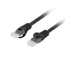  Lanberg patchcord CAT.6 utp lszh cu 1m black fluke passed 809779 PCU6-10CU-0100-BK на топ цена - PIC.bg