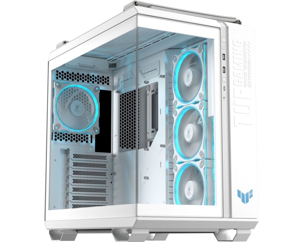 Кутия ASUS TUF Gaming GT502 Horizon ARGB White Edition 15
