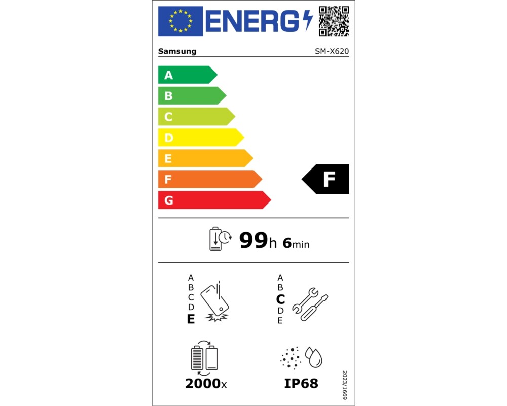 Таблет Samsung Galaxy Tab S10 FE+, SM-X620, Wi-Fi, 13.1", 8GB, 128GB, Silver 20