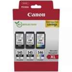 <span>Мастило</span> Canon PG-545XLx2/CL-546XL Multi pack + Canon Plus Glossy II PP-201 <span class='catalog-num-in-name'>8286B013AA_2311B072AA</span> - 
