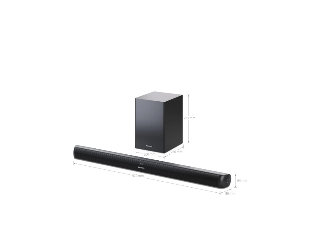 Аудио система Sharp Soundbar HT-SBW202 10