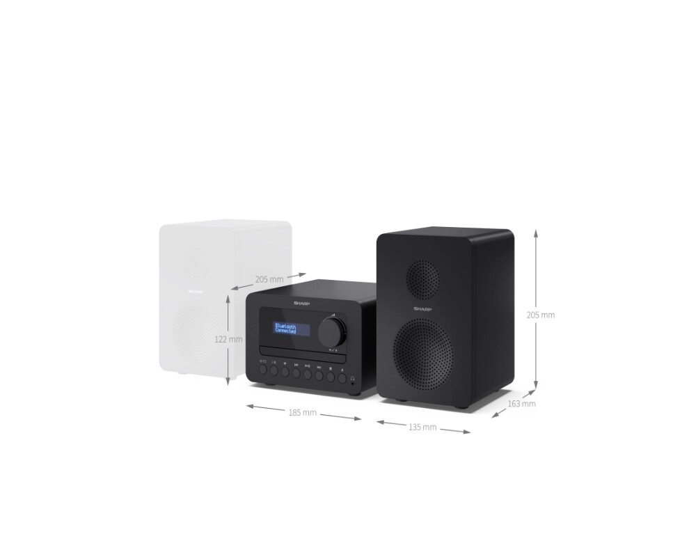 Тонколони Sharp Audio Systems XL-B514(BK) 13