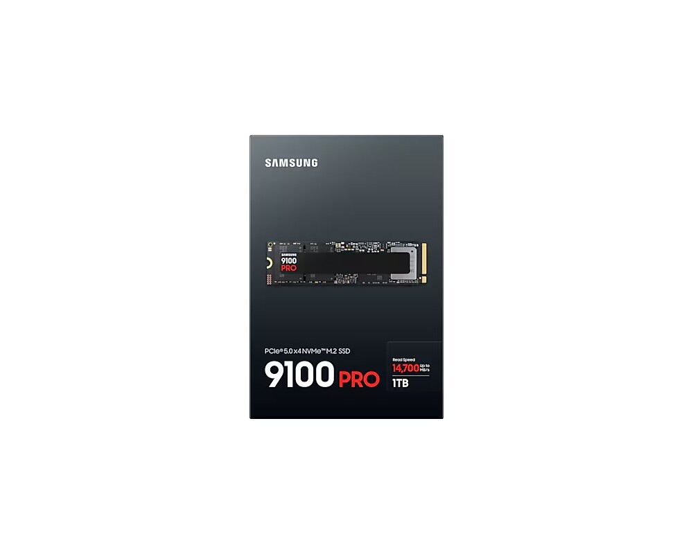 SSD SAMSUNG 9100 PRO SSD NVMe M.2 1TB PCIe 5.0 14.700 MB 8