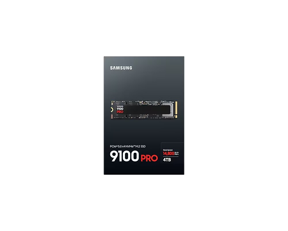 SSD SSD SAMSUNG 9100 PRO 4TB, PCIe 5.0 NVMe M.2 Type 2280 8