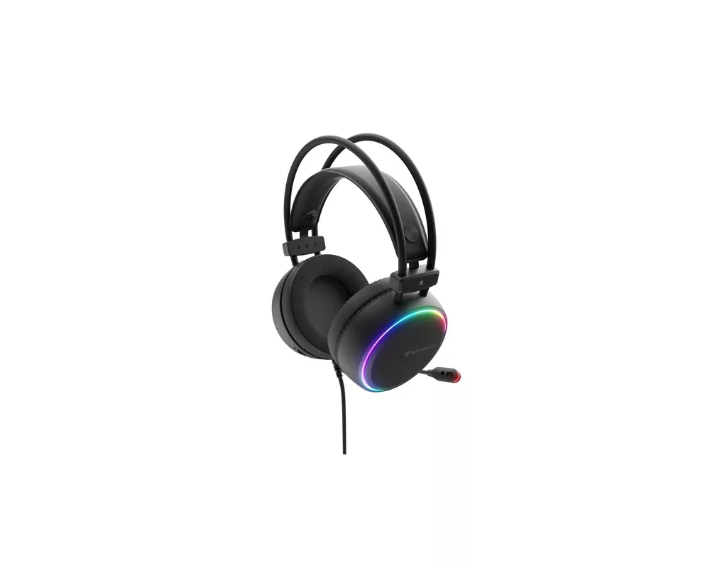 Слушалки Genesis Headset Neon 613 G2 With Microphone RGB Illumination Black 5