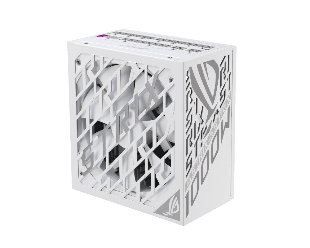 Захранване ASUS ROG STRIX 1000W White Edition, 80+ Platinum PCIe 5.1, Fully Modular 16