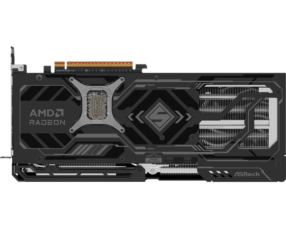 Видеокарта ASROCK AMD Radeon RX 9070 XT Steel Legend Dark 16GB GDDR6 21