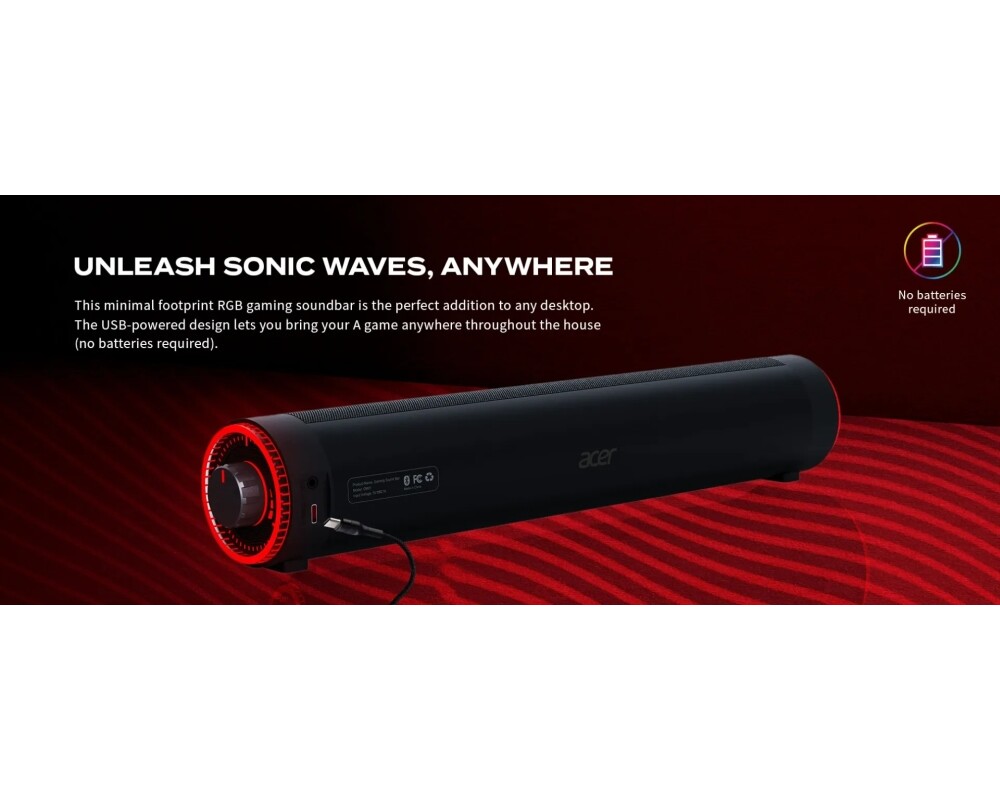 Тонколони Acer Nitro Gaming Soundbar 5