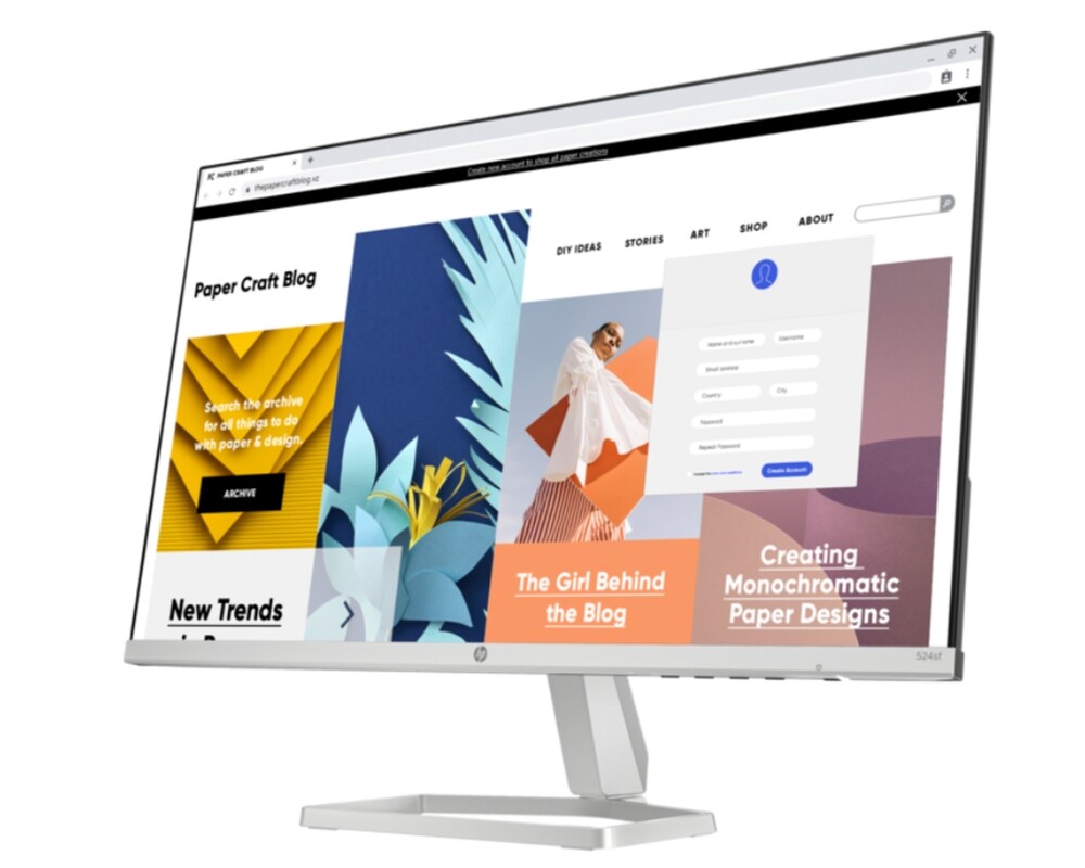 Монитор HP Series 5 23.8" FHD Monitor - 524sf 7