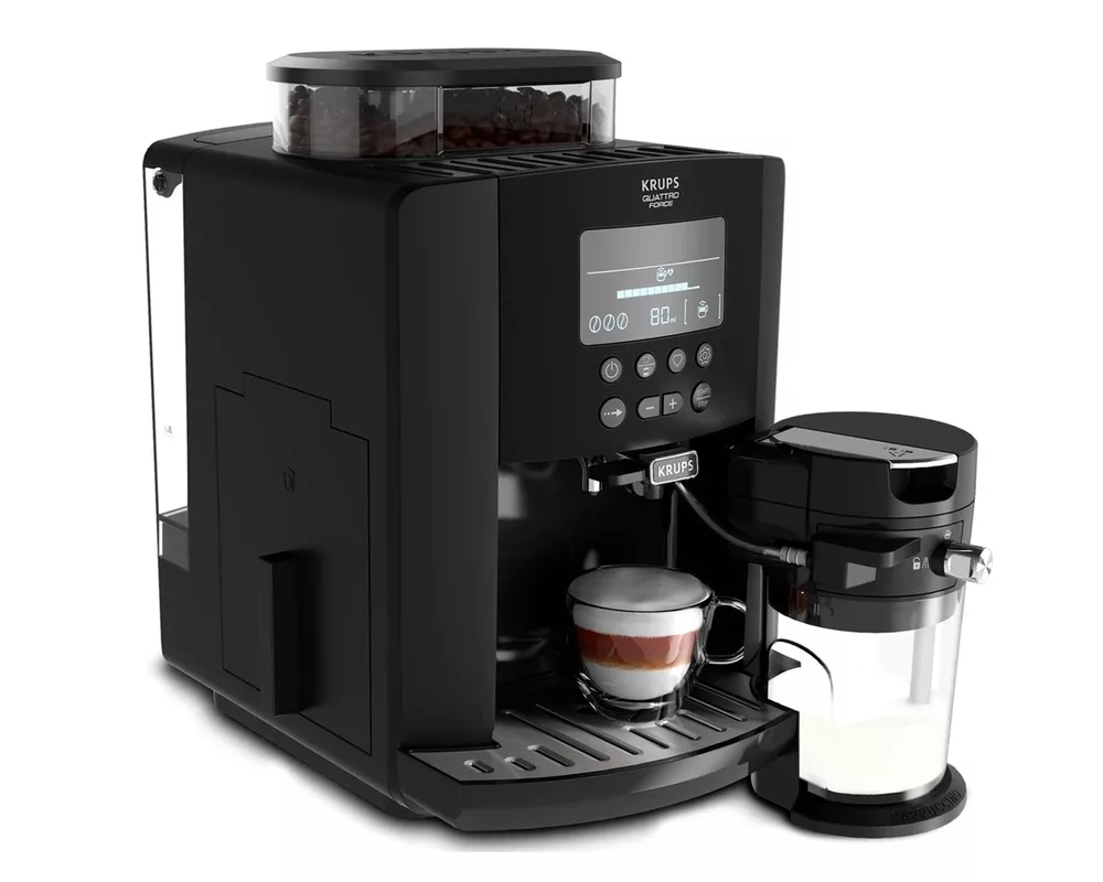 Кафемашина Krups EA819N10 ESP Arabika Latte Black EU 3