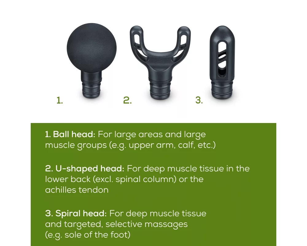 Масажор Beurer MG 89 MASSAGE GUN CompactPower 6