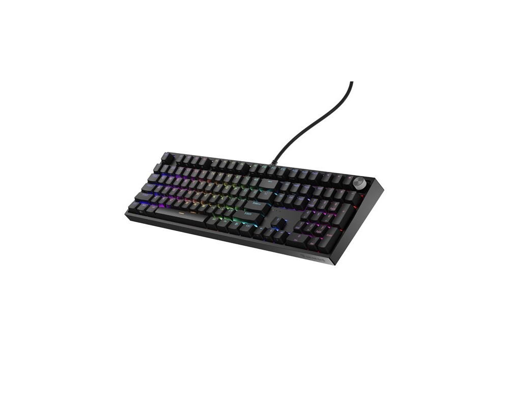 Клавиатура Genesis Mechanical Gaming Keyboard Thor 404 Black RGB Backlight Gateron Yellow Pro 8