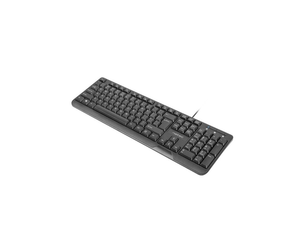 Клавиатура Natec Keyboard Trout US Layout Slim 3
