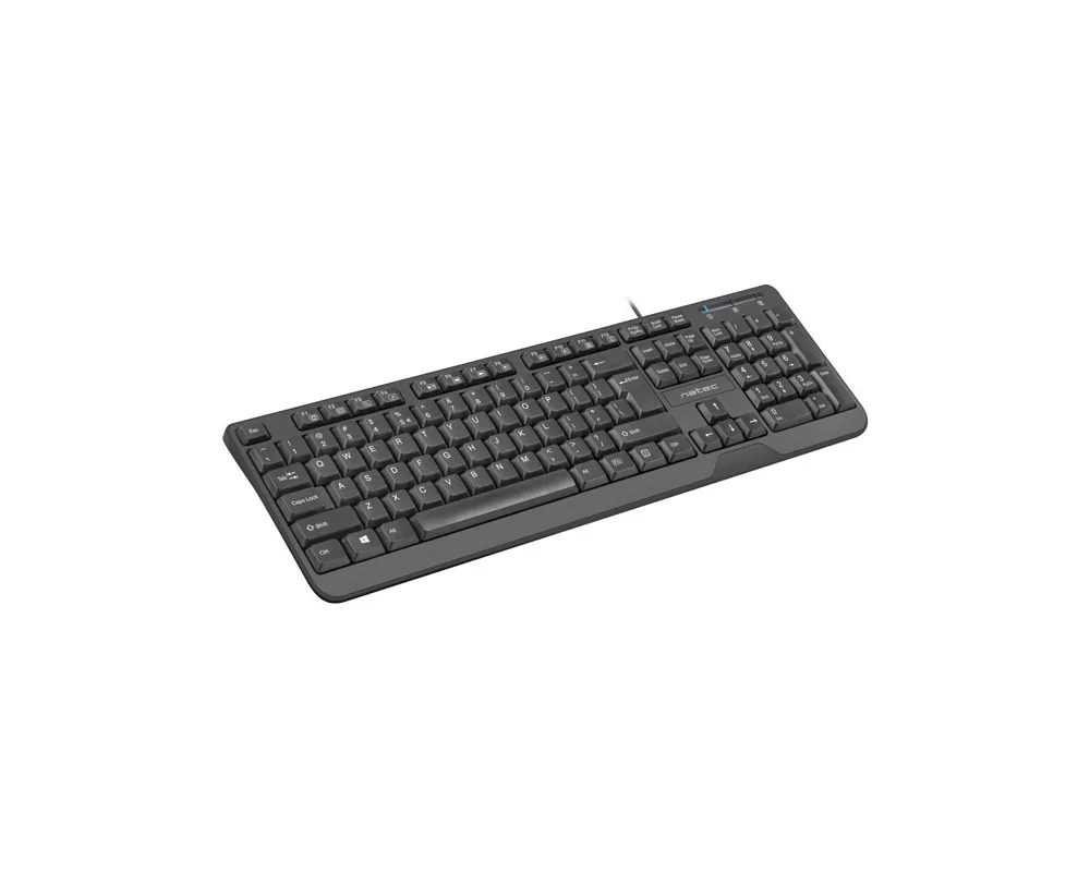 Клавиатура Natec Keyboard Trout US Layout Slim 7