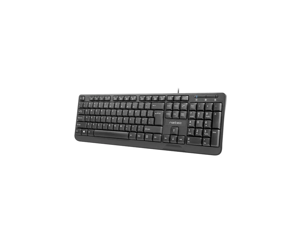 Клавиатура Natec Keyboard Trout US Layout Slim 6
