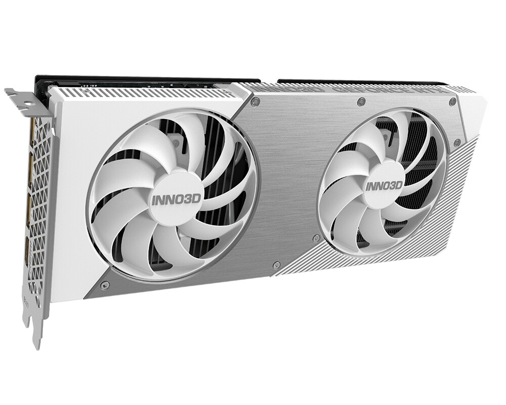 Видеокарта Inno3D GeForce RTX 5060 8GB GDDR7 Twin X2 OC White 2