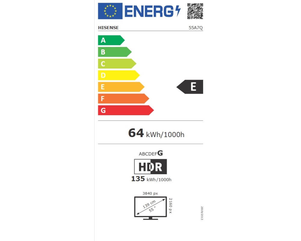 Телевизор Hisense 55" A7Q 4