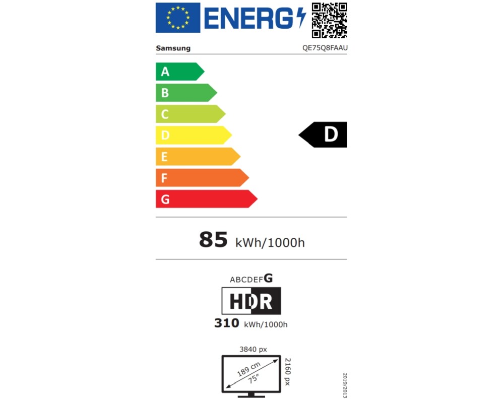 Телевизор Samsung QLED 75Q8F 5