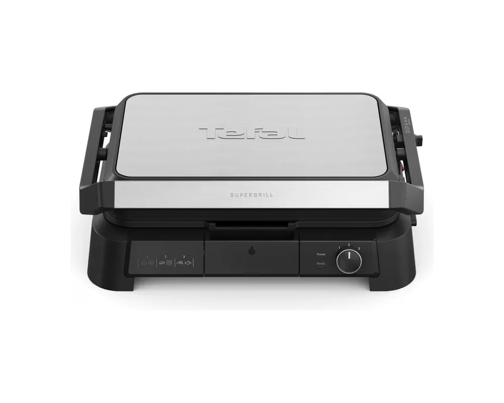 Грил и скара Tefal GC520DE0 Supergrill 3In1 Xl Inox Eu 2