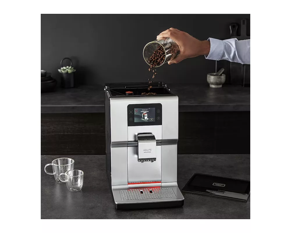 Кафемашина Krups EA875E10 Esp Intuition Pref+  Milk Pot 7