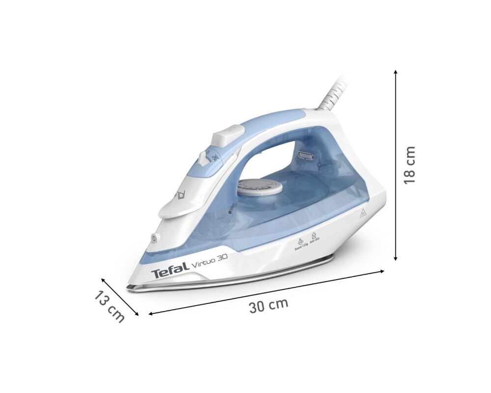 Ютия и парогенератор Tefal FV2C41E0 Steam Iron Virtuo 30 3
