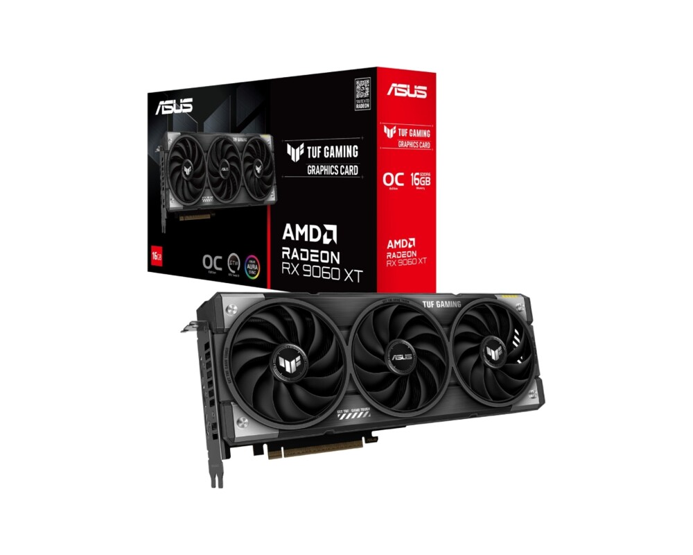 Видеокарта ASUS TUF GAMING RADEON RX 9060 XT OC 16GB GDDR6 9