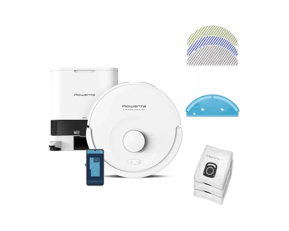 Смарт прахосмукачка Rowenta RR8797WH X-Plorer Serie 90+ Dust Station 3