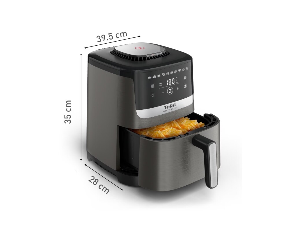 Уред за здравословно готвене Tefal EY551HE0 Fry Easy Fry Silence Xl Coal  E 3