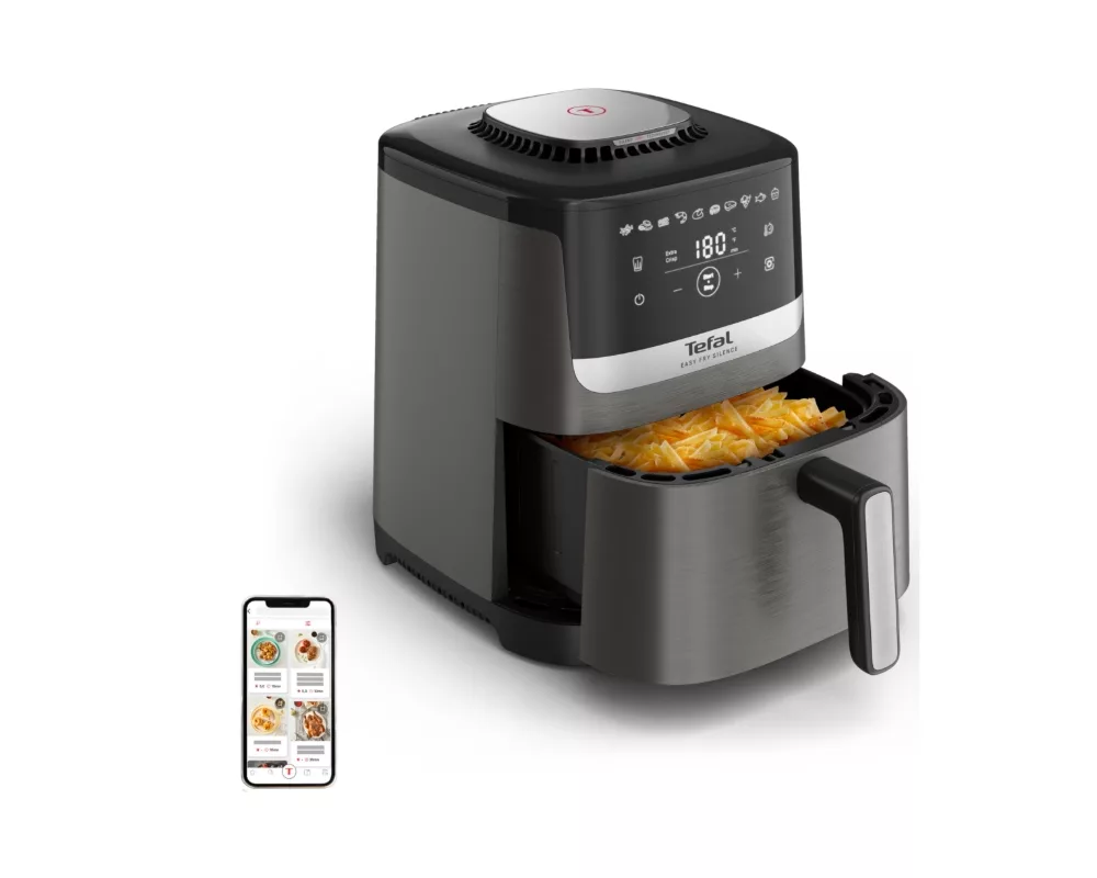 Уред за здравословно готвене Tefal EY551HE0 Fry Easy Fry Silence Xl Coal  E 2