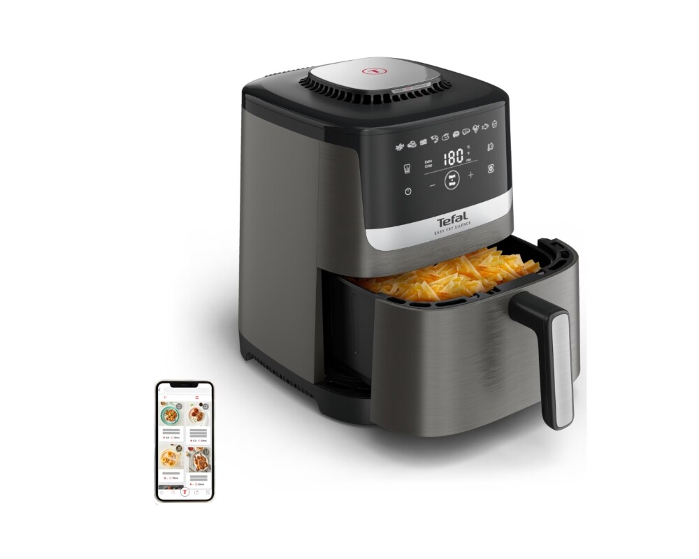 Уред за здравословно готвене Tefal EY551HE0 Fry Easy Fry Silence Xl Coal  E 2
