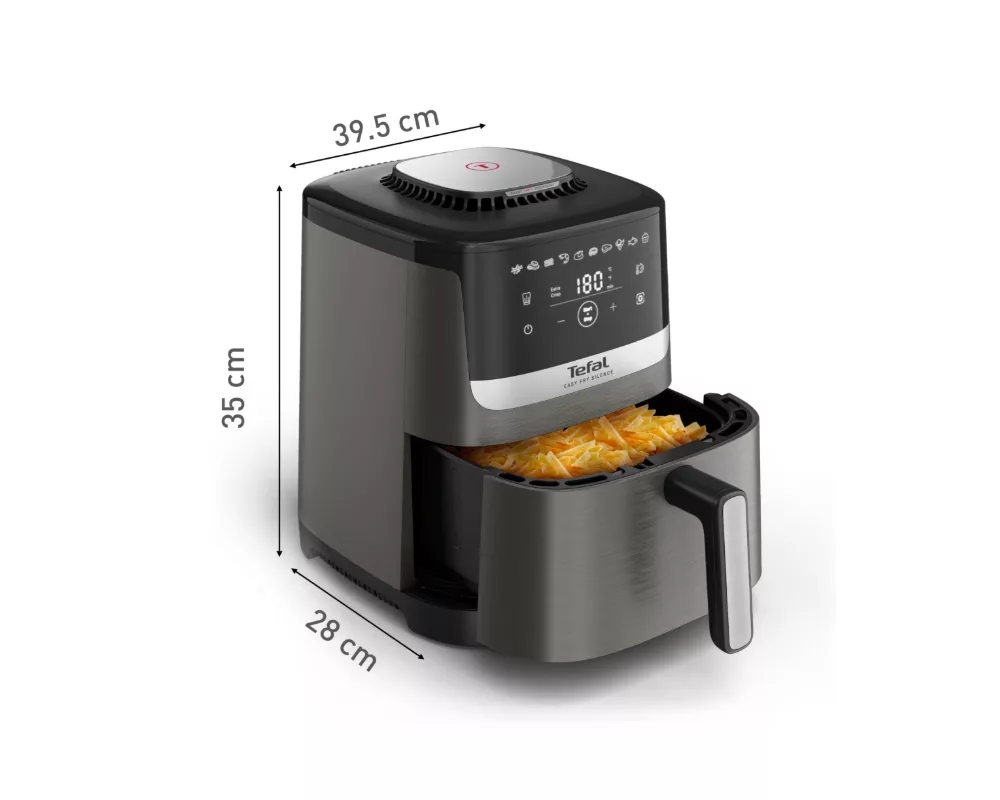 Уред за здравословно готвене Tefal EY551HE0 Fry Easy Fry Silence Xl Coal  E 3
