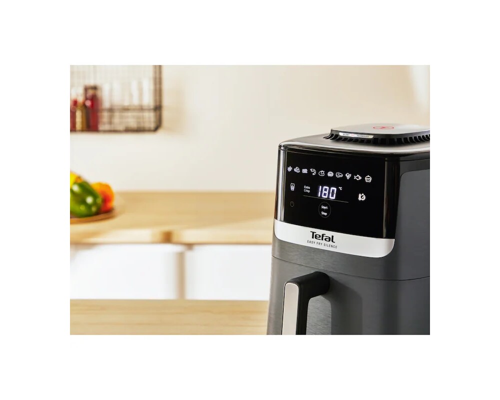 Уред за здравословно готвене Tefal EY551HE0 Fry Easy Fry Silence Xl Coal  E 5